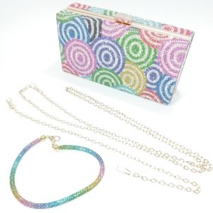 $35 MULTI PATTERN BLING PURSES